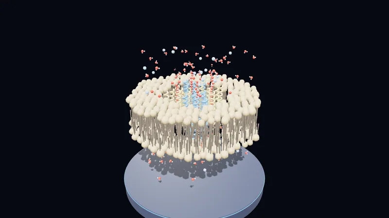 Aquaporin — Wasser im Gänsemarsch (3D)