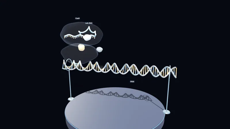 CRISPR-Cas9 — die Genschere (3D)
