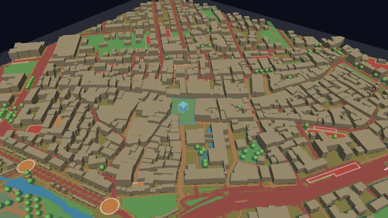 Asphalt raus: Entsiegelung Innenstadt (3D)