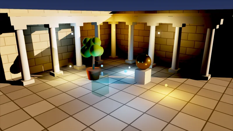 Ein Frame in 16 Millisekunden — wie eine Game-Engine ein Bild rechnet (3D)