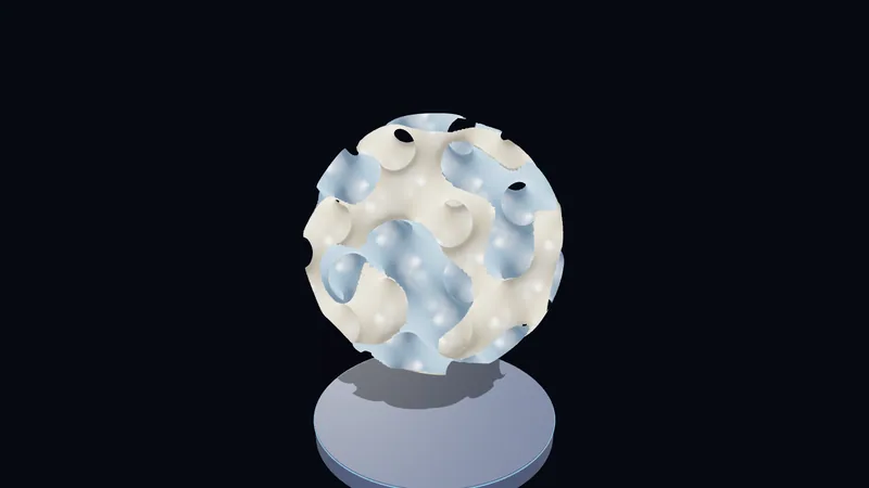 Gyroid — Minimalfläche (3D)
