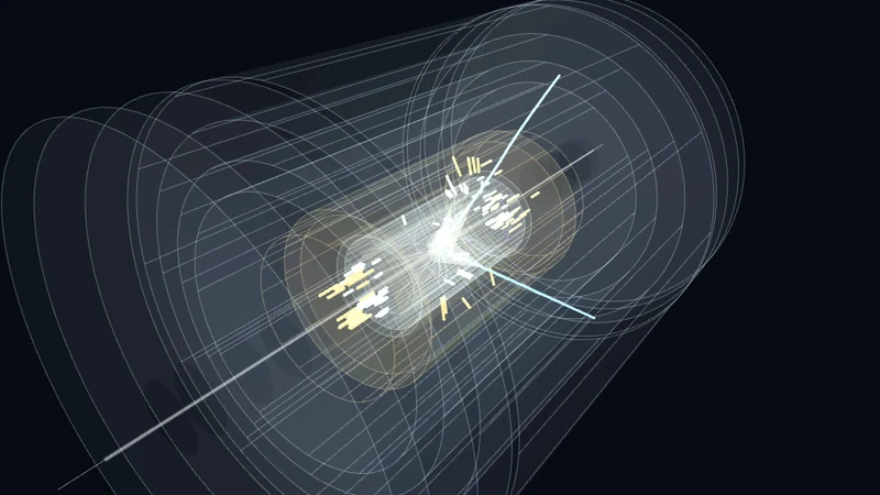Real collisions from the LHC (3D)