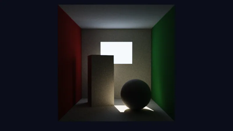 Lumen-Prinzip — wie Licht von Wänden springt (3D)