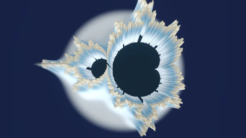 Mandelbrot als Terrain 3D