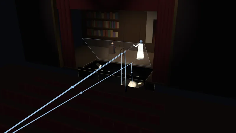 Pepper's Ghost — der Geist auf der Bühne (3D)