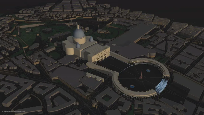 Petersdom und Vatikan — 120 Jahre Planwettbewerb (3D)