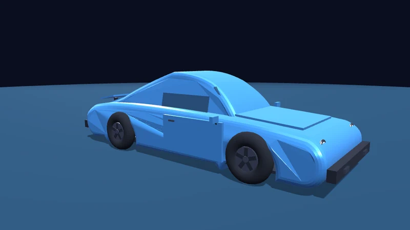 Porsche 911 — Explosionszeichnung (3D)