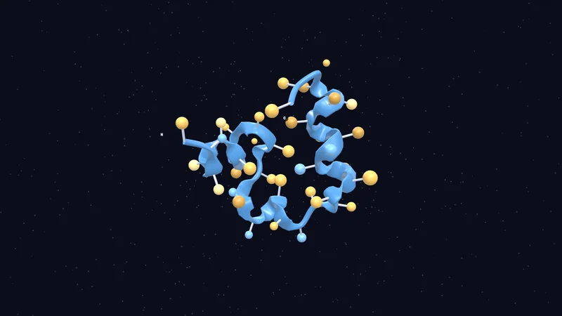 Proteinfaltung — Energietrichter und Anfinsen (3D)