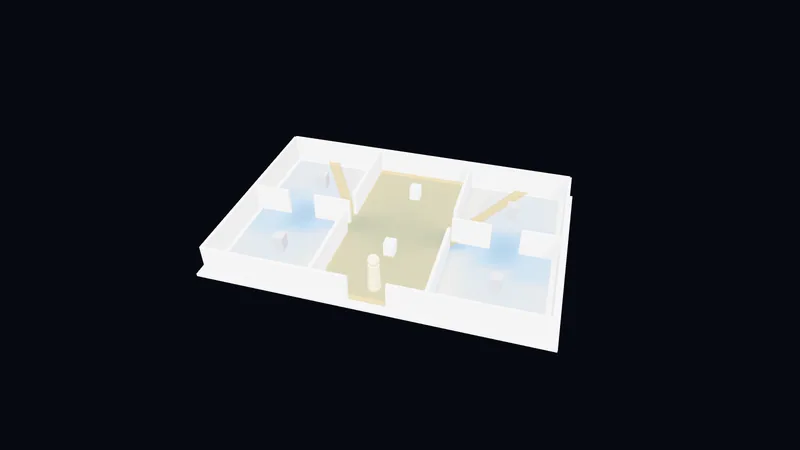 Raumsyntax & Isovisten (3D)