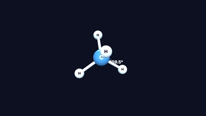 VSEPR-Molekülgeometrie (3D)