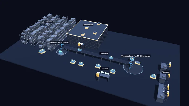 Warehouse der Zukunft (3D)