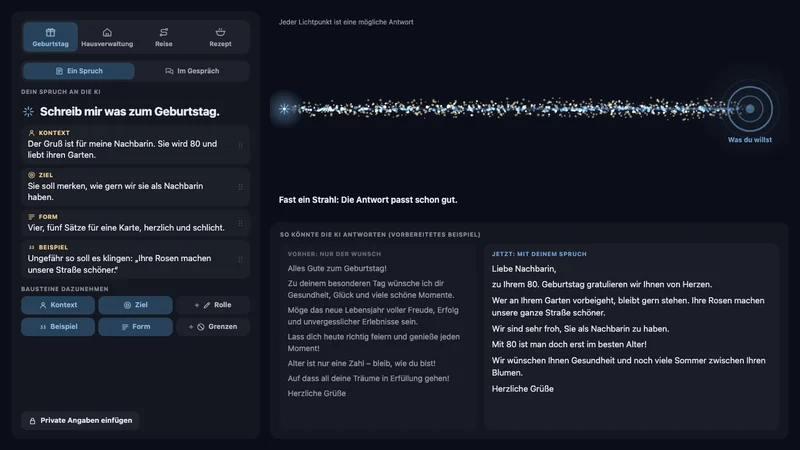 Spell workshop: talking to AI well